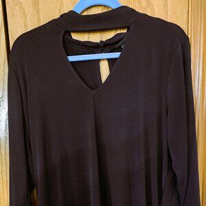 Torrid Black High Necked Top